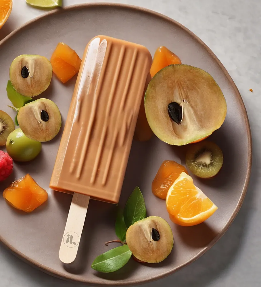Chikoo Mash ice cream by ICE LOFT